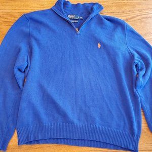 Polo Ralph Lauren Quarter zip sweater.